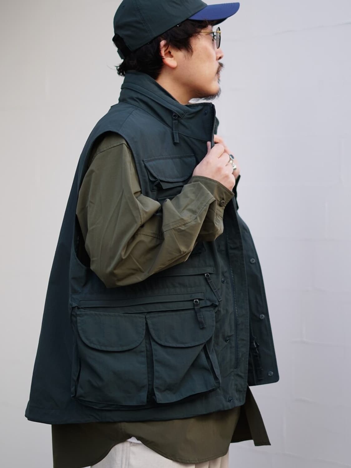 다이와 피어39 perfect fishing vest D.green 상품이미지2