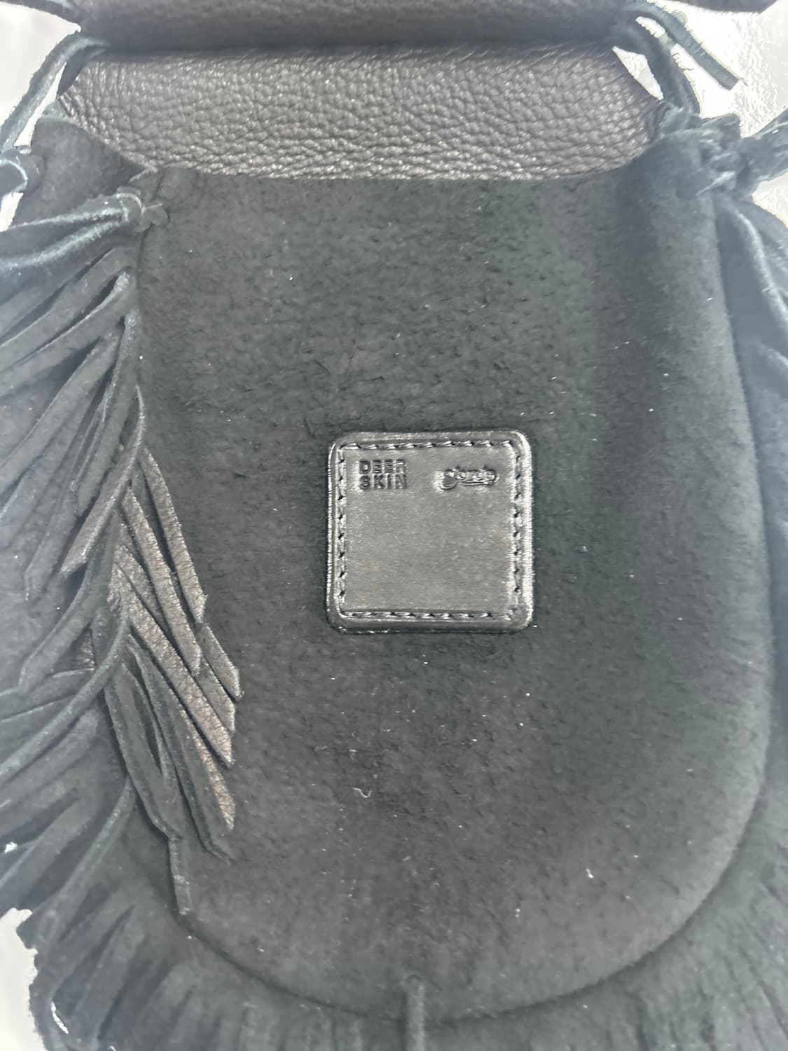 goros 고로스 블랙 디어스킨 메디슨 웨이스트백 상품이미지10