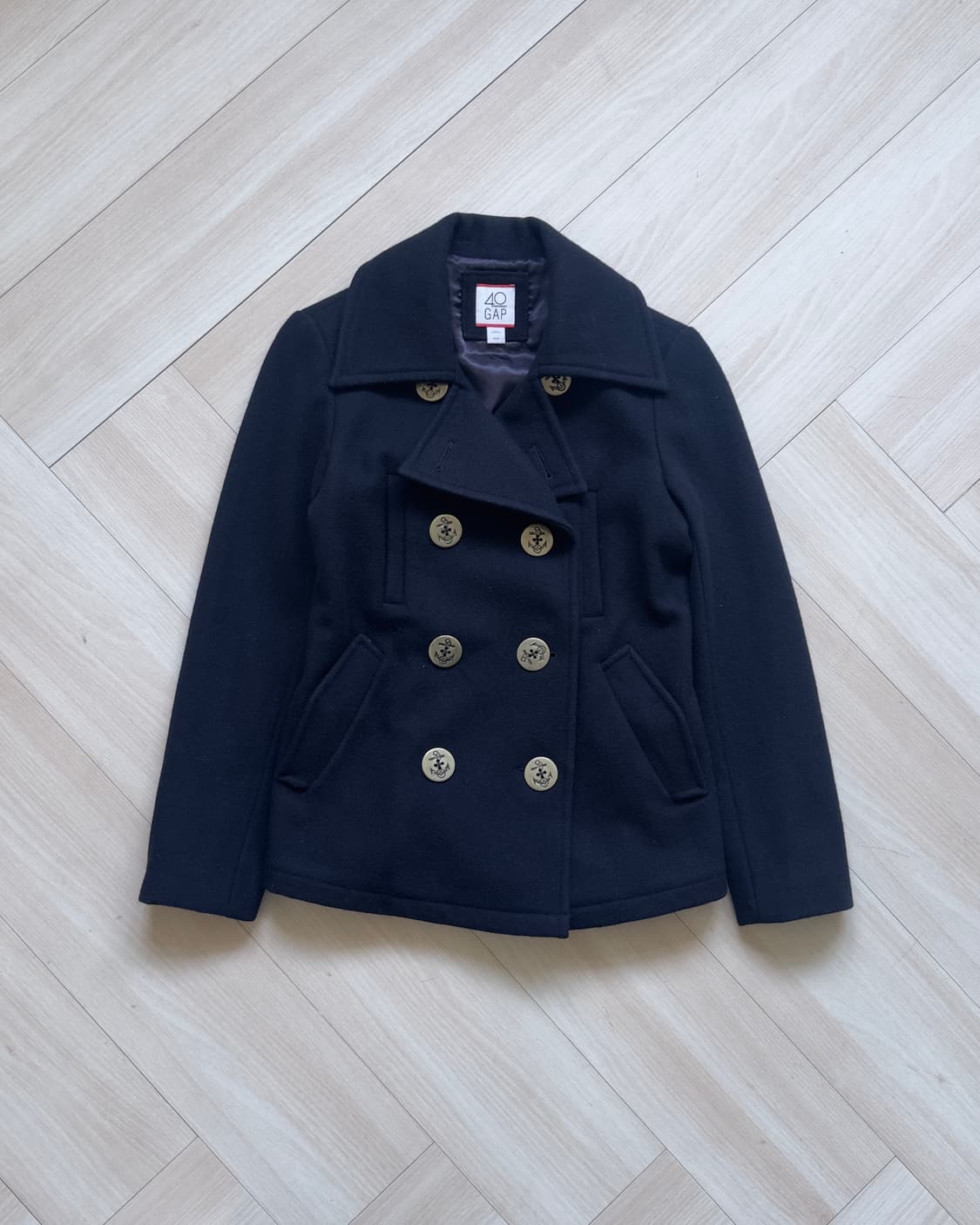 [GAP 40 ANNIVERSARY] Cashmere Peacoat 상품이미지1