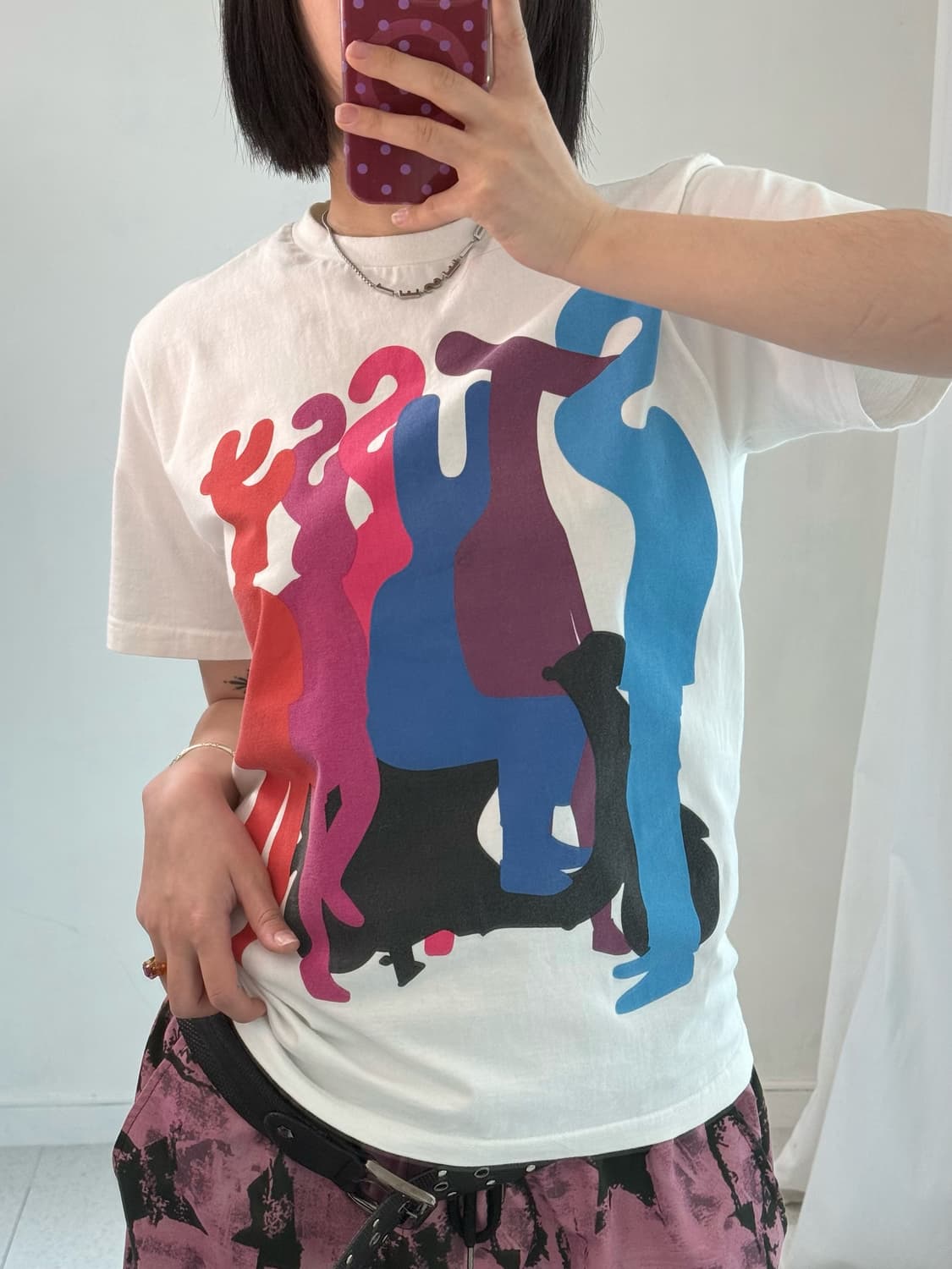 00‘s 스투시 usa 피플 로고 반팔티 상품이미지3