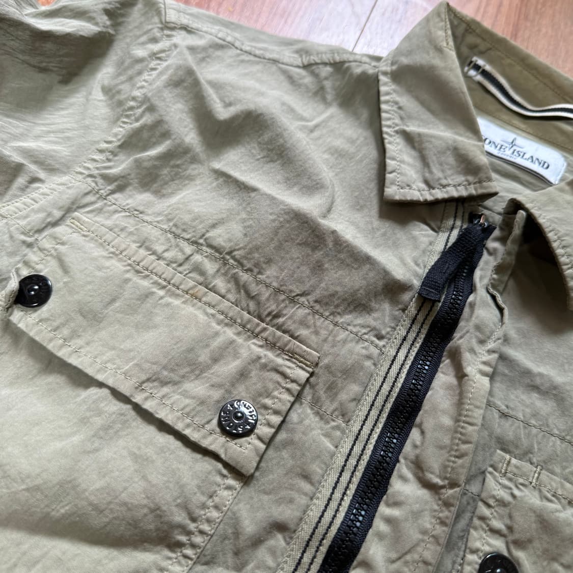 [L] 01SS 스톤아일랜드 빈티지 나일론 집업 상품이미지4