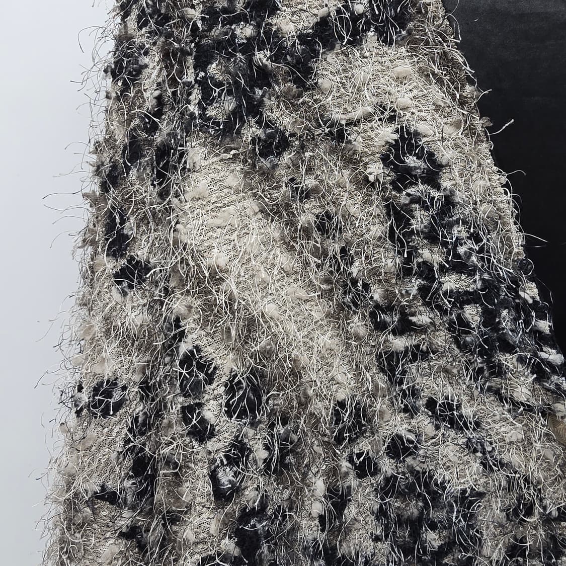 보카시 부클 니트 크롭 가디건 상품이미지3