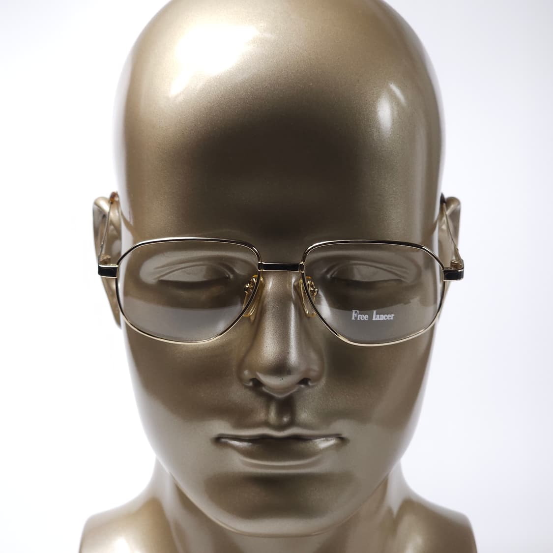18K 도금 90년도 빈티지 금테 안경 상품이미지8