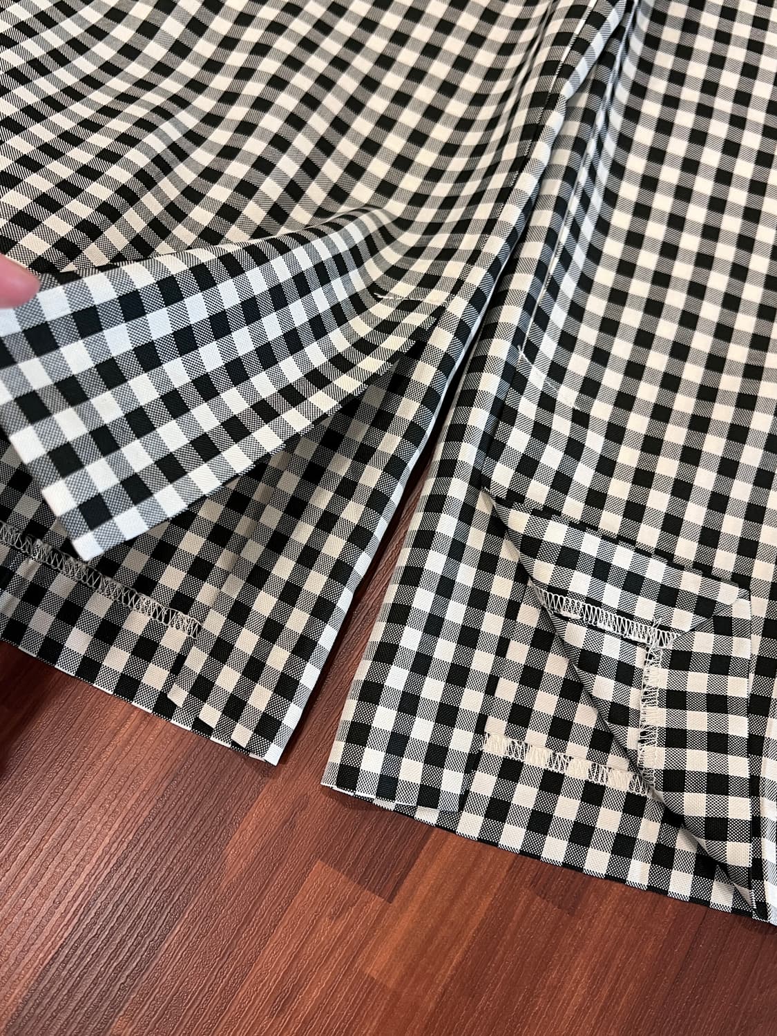 Niko And 니코앤드 와이드 체크 팬츠 (26-32inch) 상품이미지7