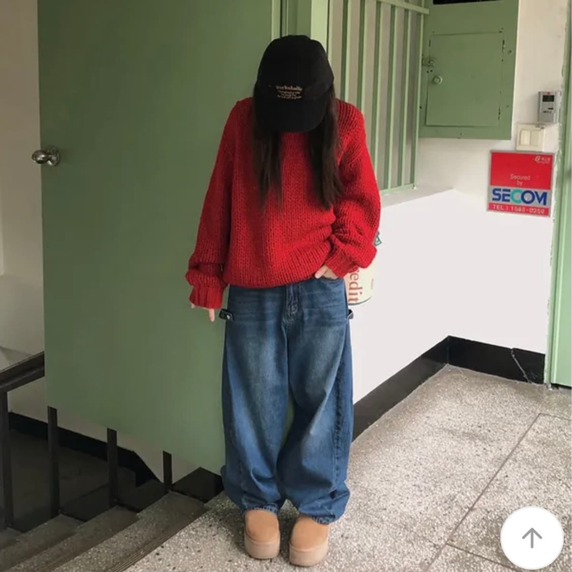 [빈블] 유탄 메이플 헤비게이지 니트 상품이미지2