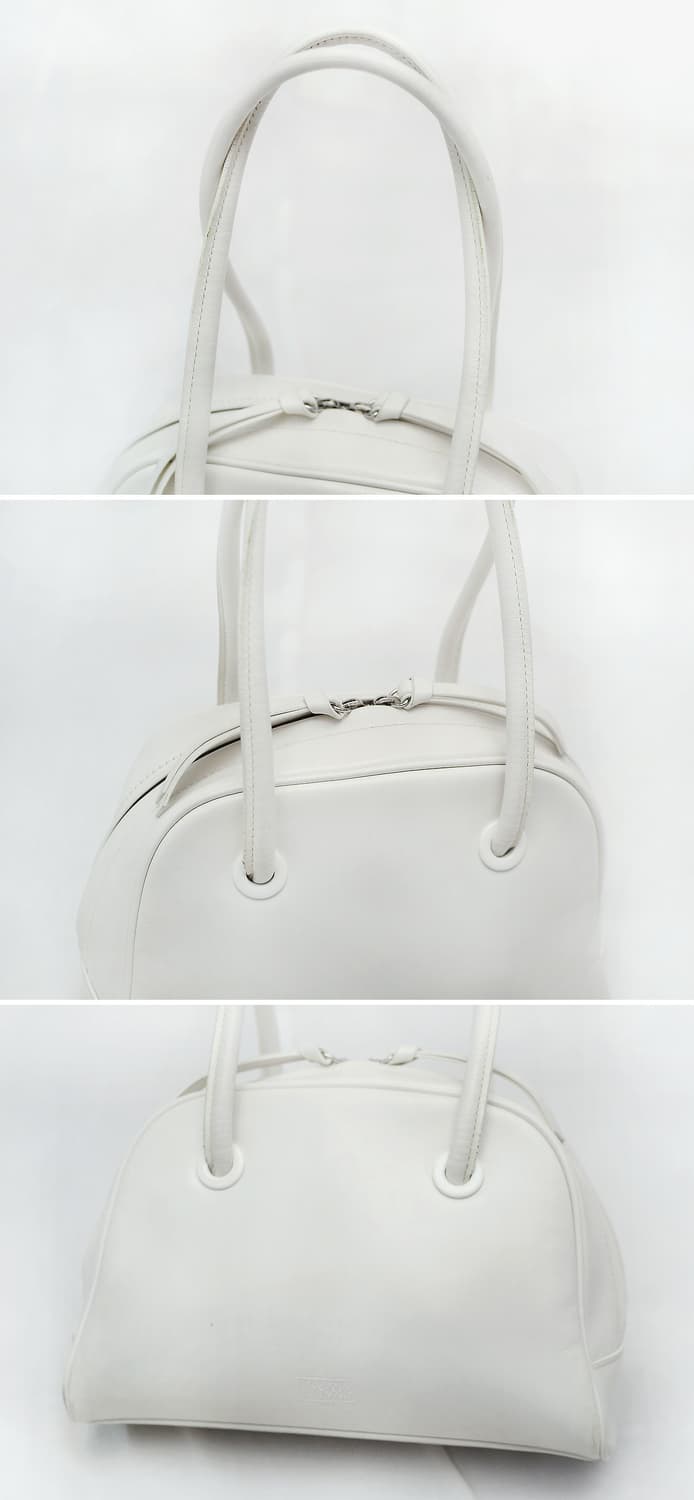 마리떼 프랑소와 저버 (M.F.G) 룬 레더 미니 볼링백 (토트.숄더) 상품이미지4