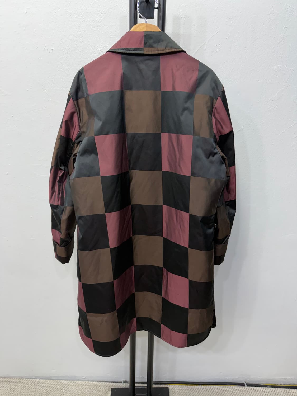 정품) BIANCA 비앙카 이태리 루즈핏 체크 패턴 자켓 77-88 상품이미지5