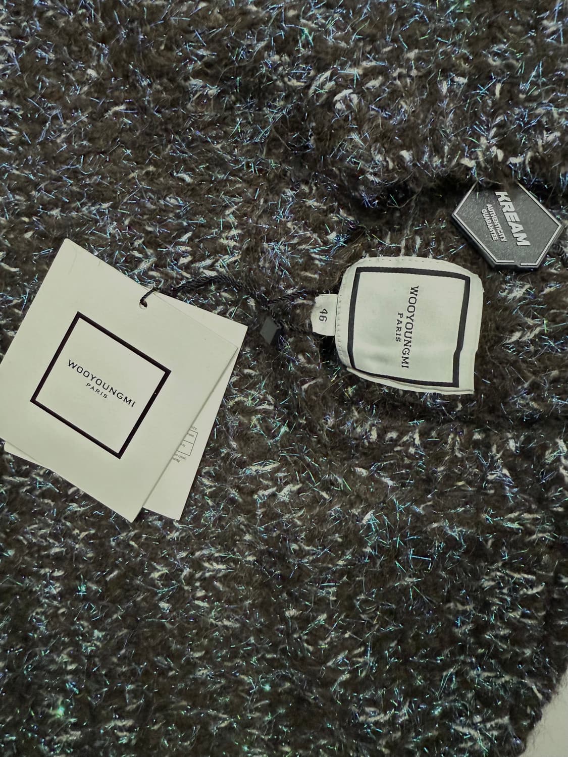 우영미 헤어리 롱슬리브 스웨터 브라운 46 상품이미지2