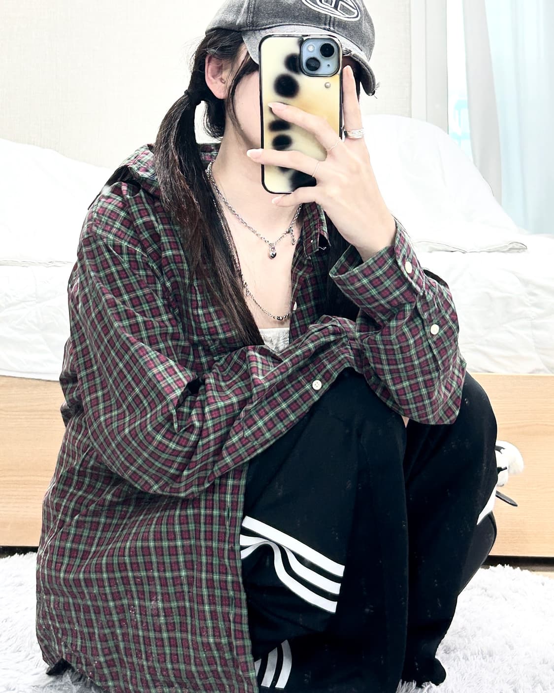 폴로 블랙포니 체크 셔츠 상품이미지1