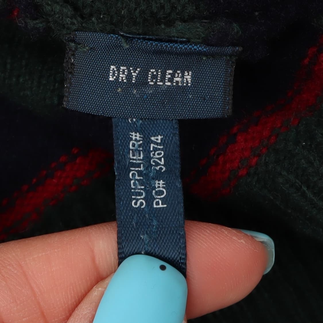 폴로 랄프로렌 그린 스트라이프 램스울 니트 상품이미지9