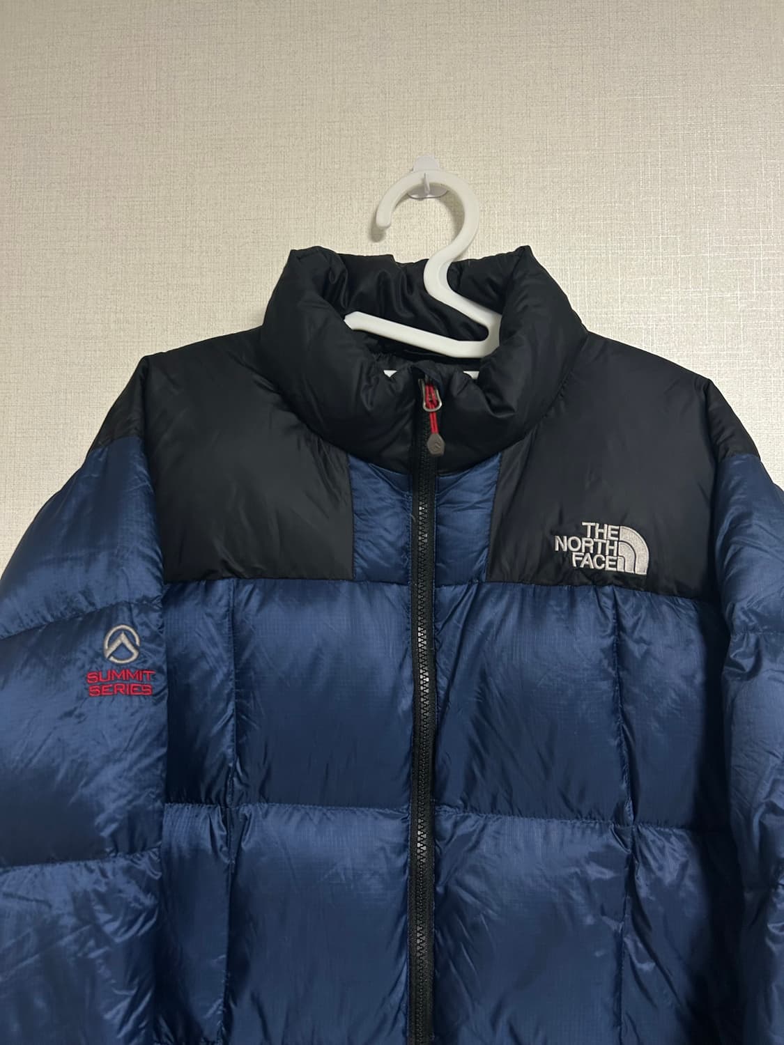 노스페이스 써밋 로체 구스다운 패딩 800 네이비 100 L 상품이미지4