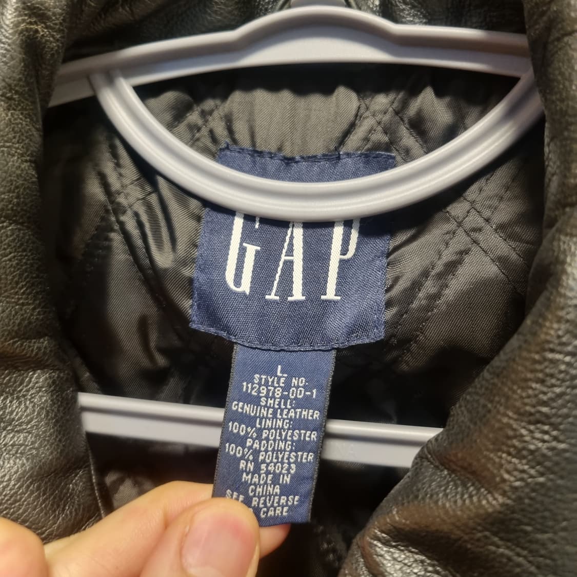 올드갭 레더자켓 L 상품이미지5