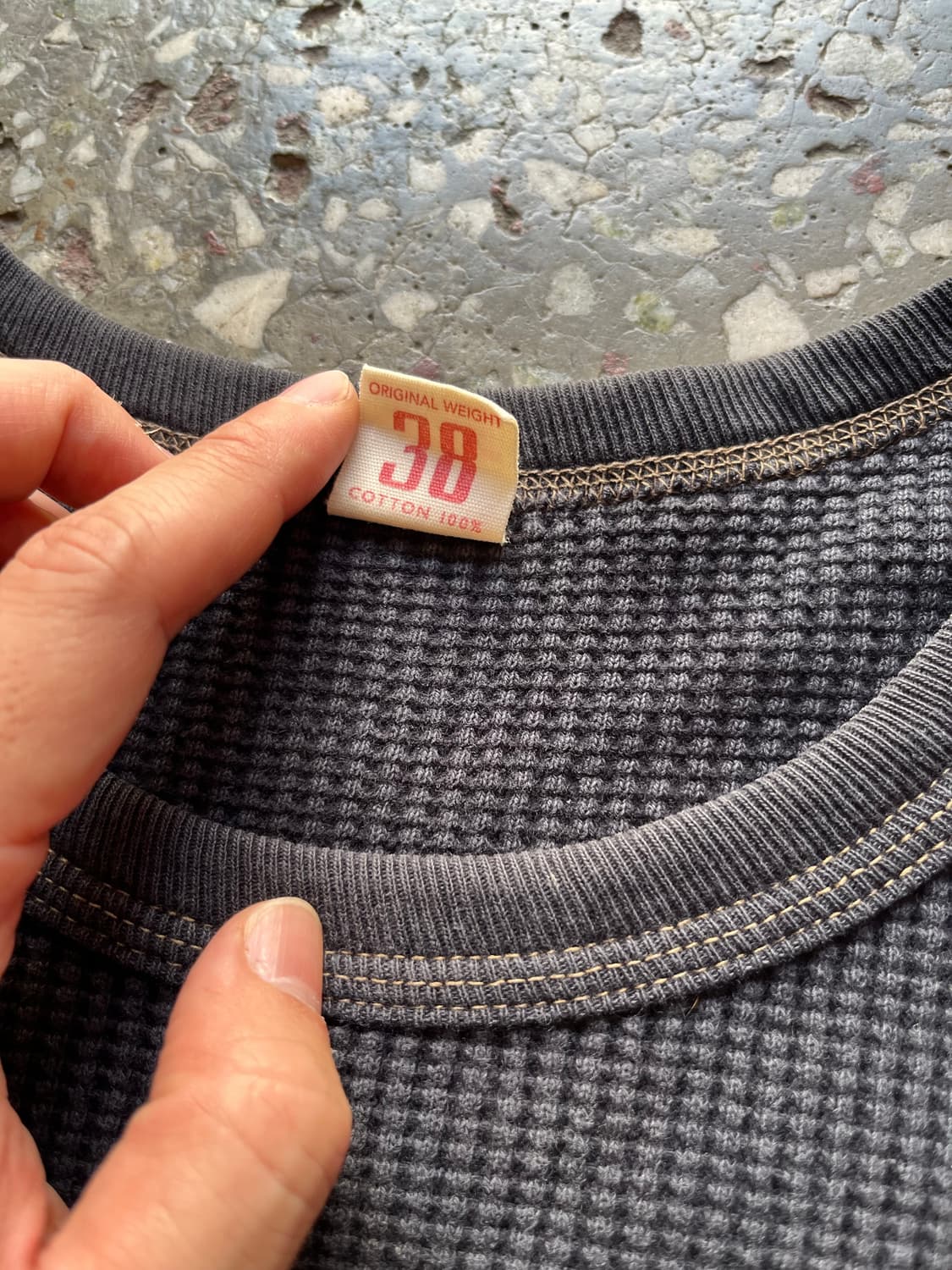 조맥코이 볼파크 블랙 써멀 긴팔티셔츠 상품이미지6