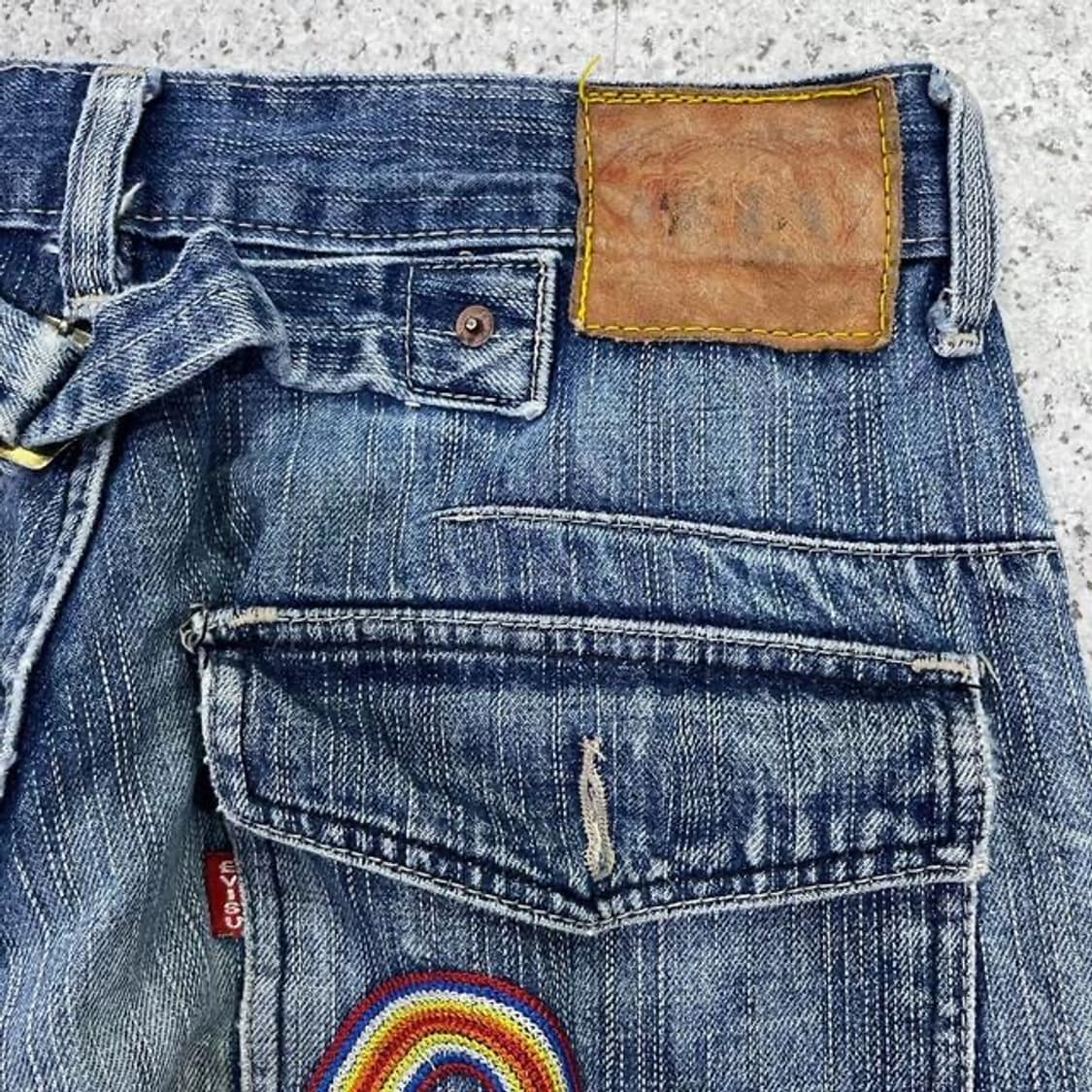 30) 90's 에비수 엔지니어드 진 상품이미지3