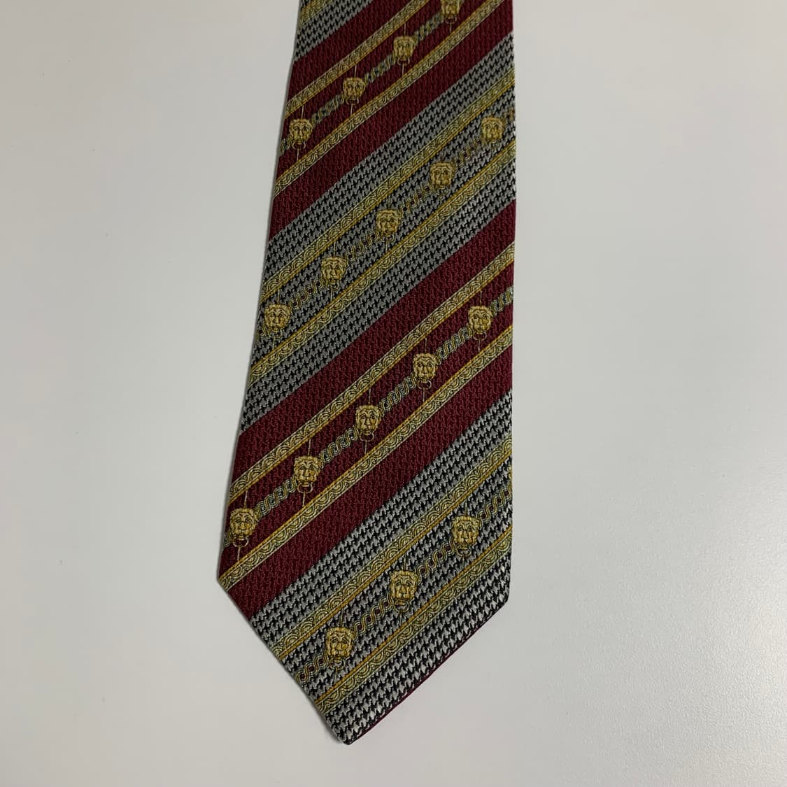 디올(DIOR) 클래식 스트라이프 넥타이 명품 100실크 9cm 상품이미지8