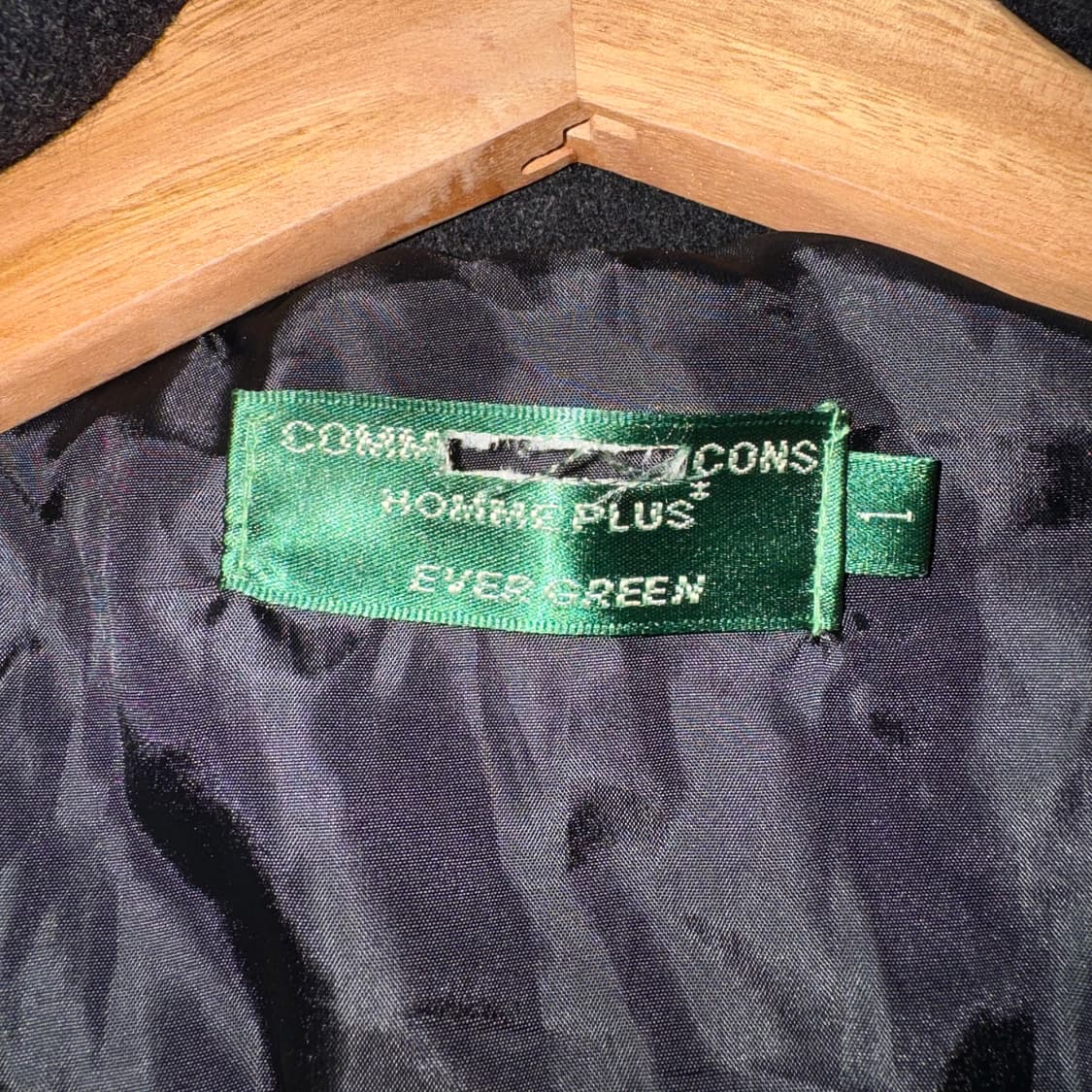 꼼데가르송 옴므 플러스 모더니즘 밀리터리 울 자켓 (S) 상품이미지6