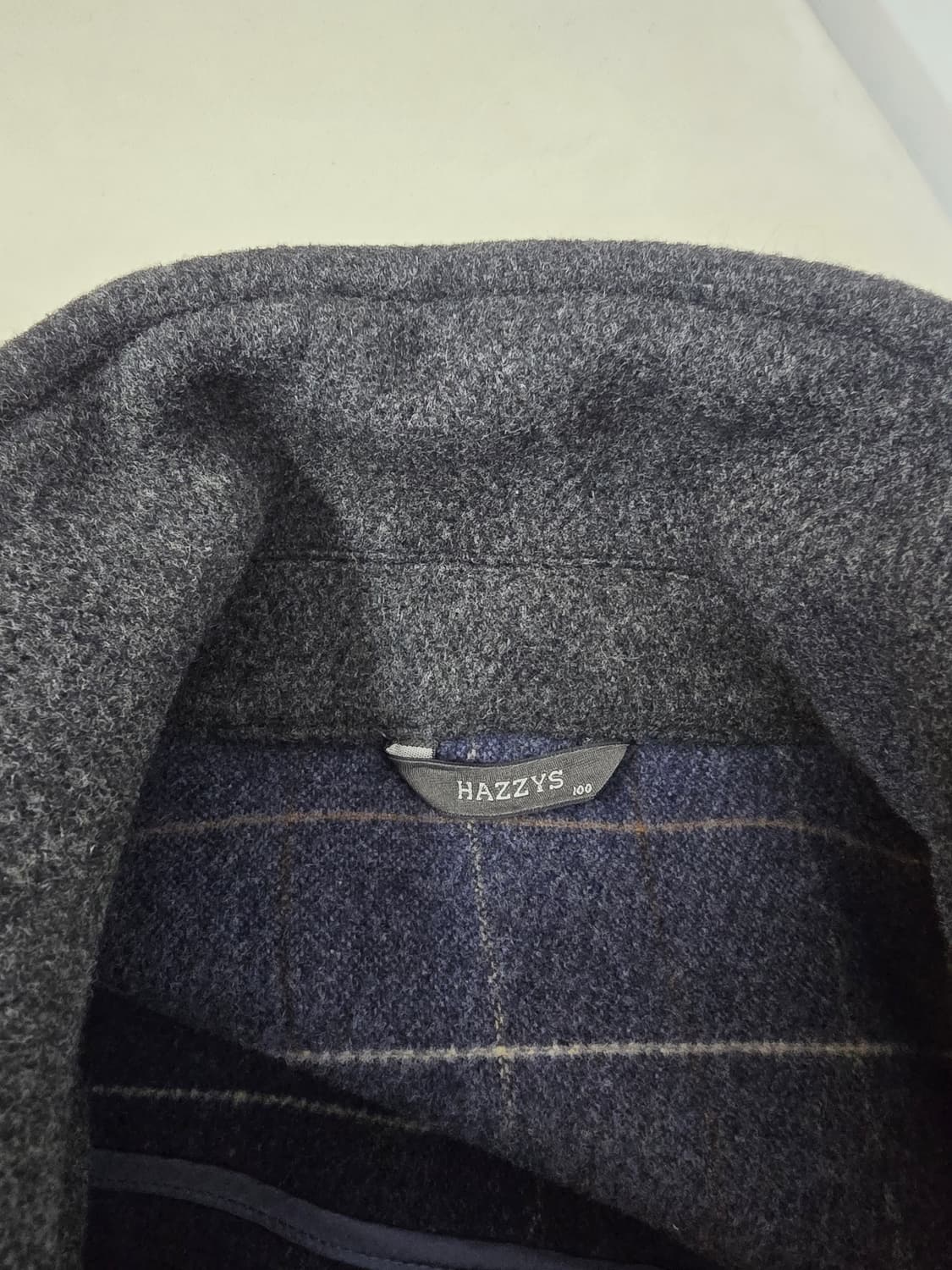 헤지스 도톰 울 떡볶이 후드 코트 상품이미지9