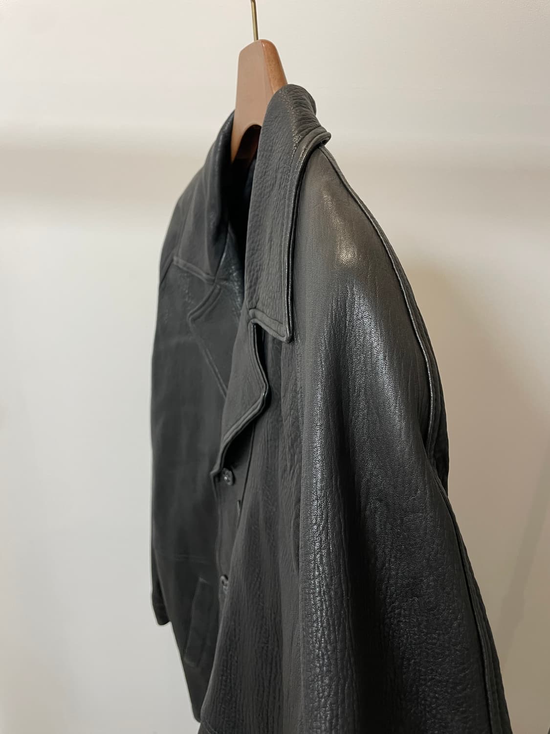 (L) Dragon of Silkroad 양가죽 피코트 자켓 상품이미지2