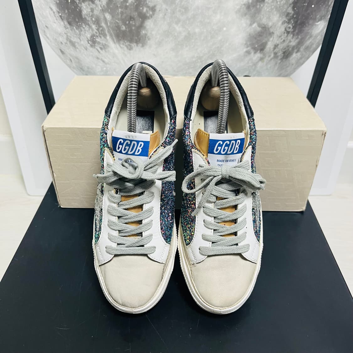 정품 36) 골든구스 메이 글리터 스니커즈 230~235 상품이미지3