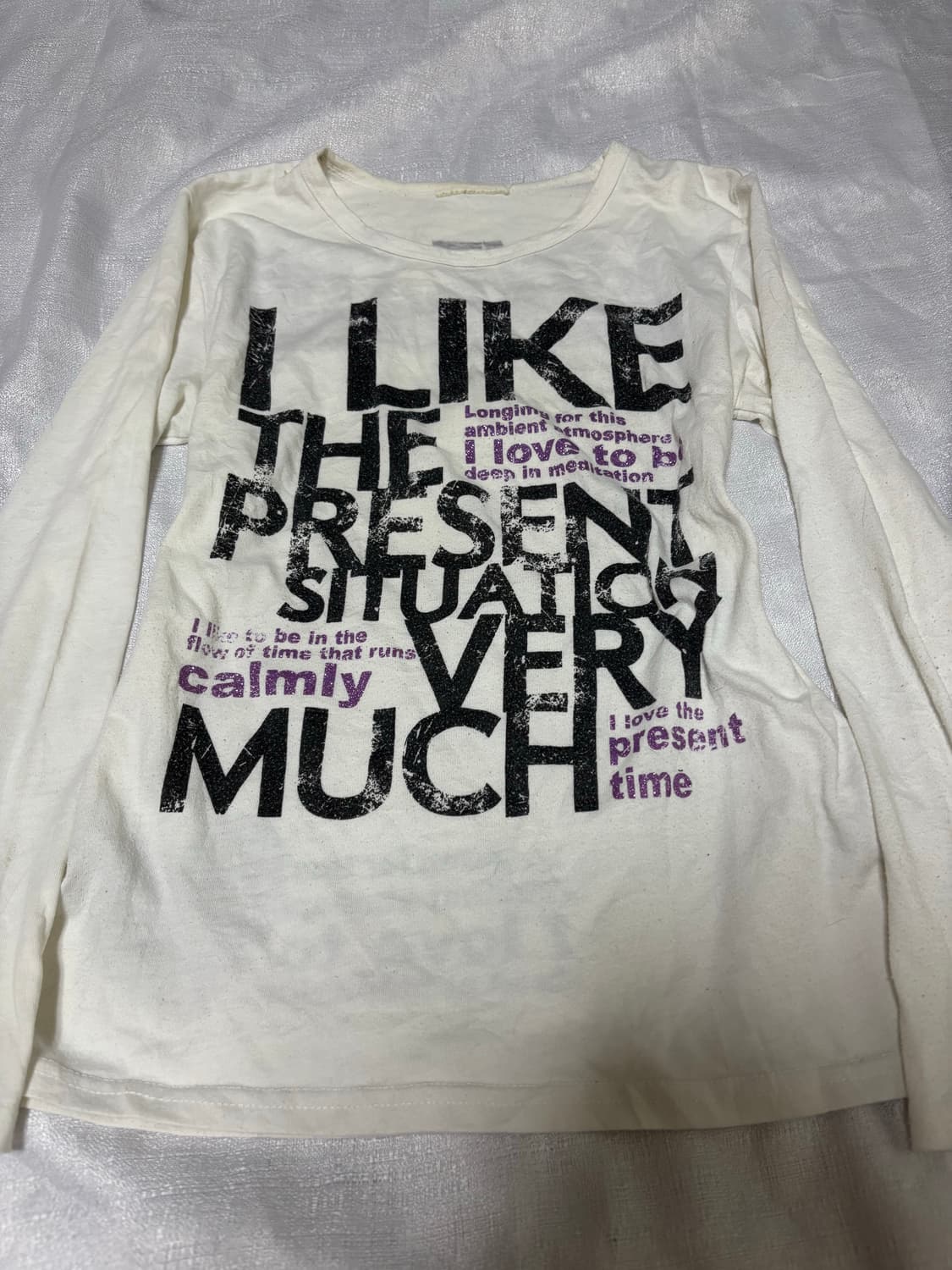 “Unknown” Y2K Lettering Sleeve 상품이미지3