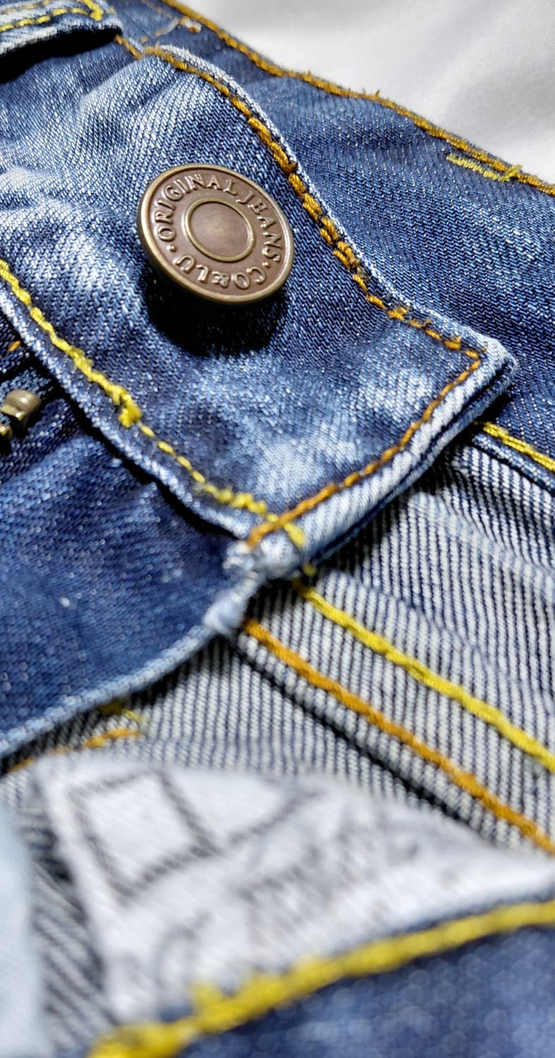 [26] CO&LU(코앤루) 그래피티 유니콘 커스텀 데님 쇼츠 상품이미지4