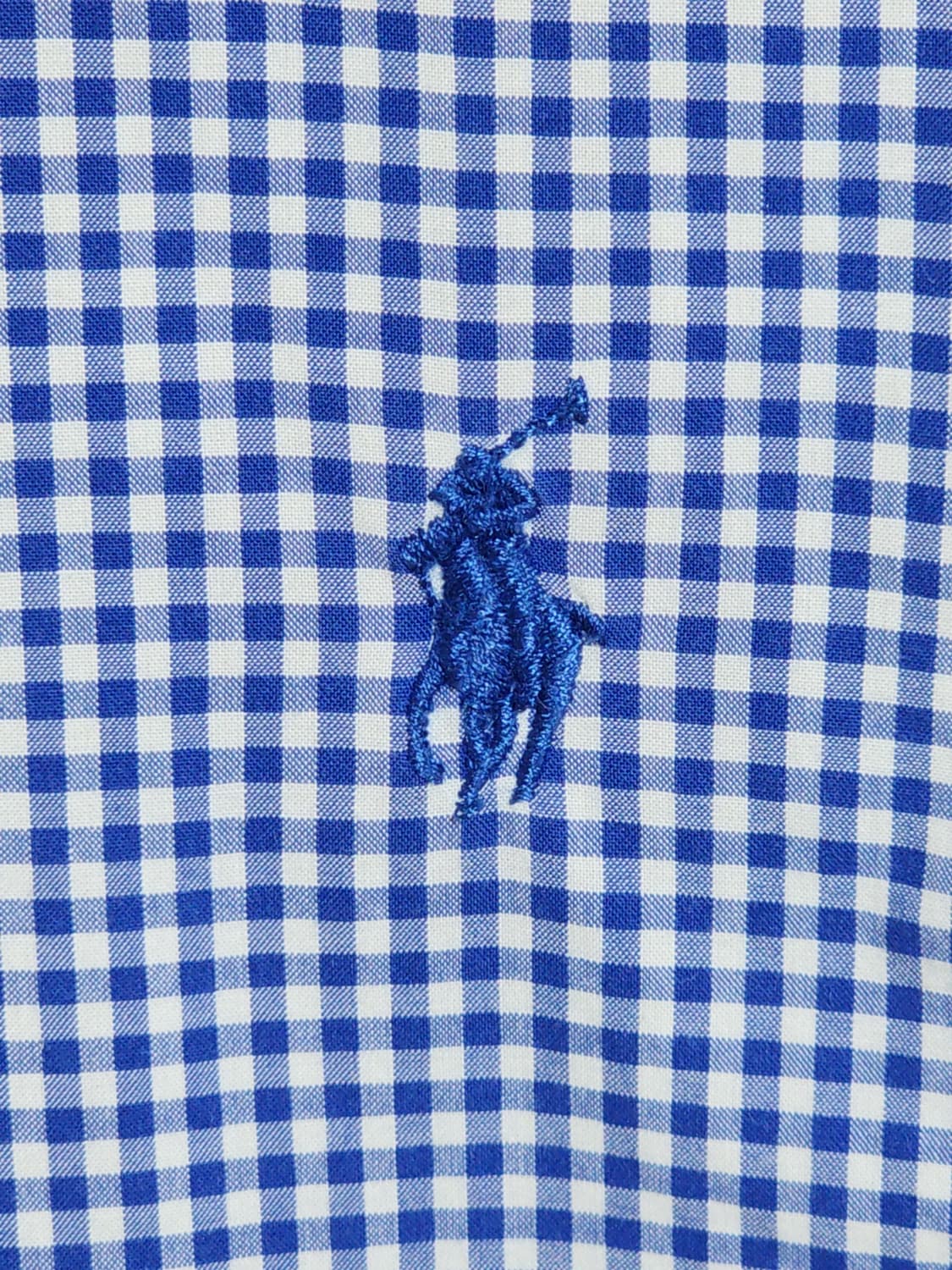 (S) 랄프로렌 폴로 남방 체크 셔츠 기본로고 캐주얼  상품이미지4