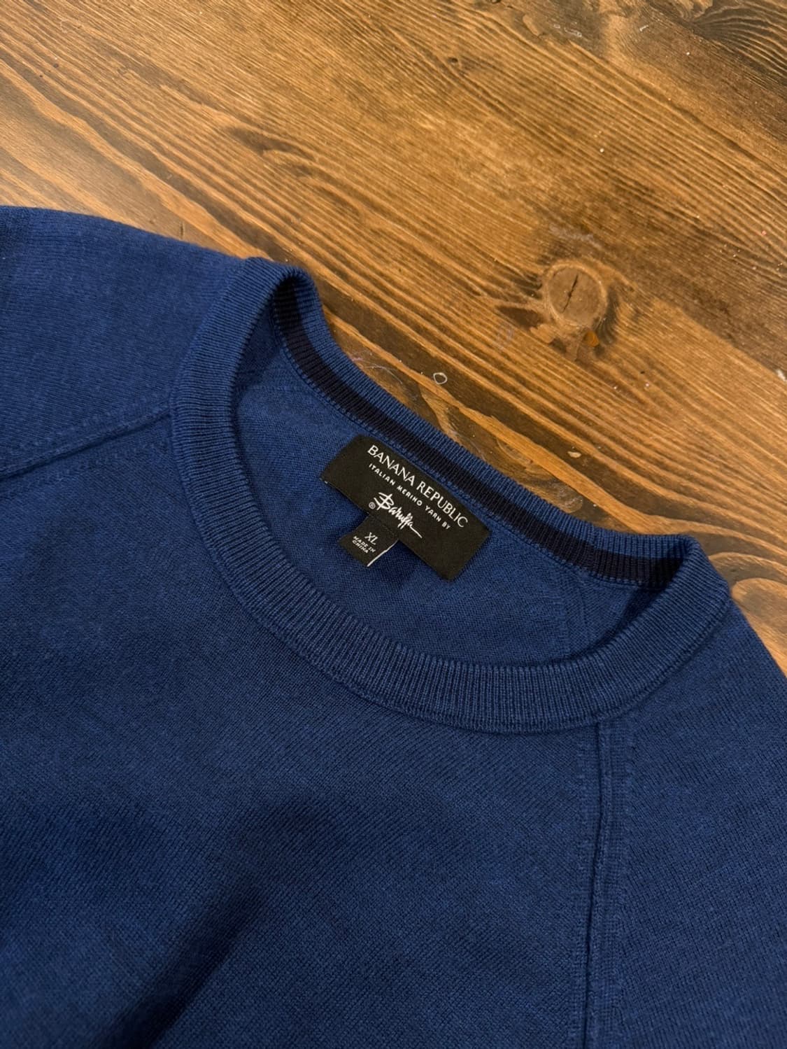 바나나 리퍼블릭 메리노울 크루넥 니트 105 상품이미지7