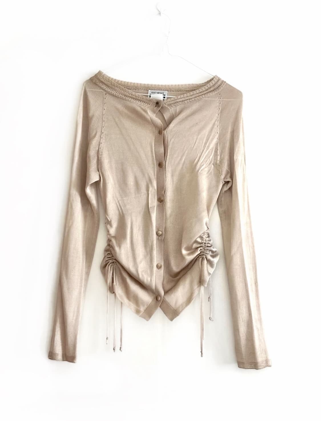 이세이미야케 페테 셔링 가디건 상품이미지1