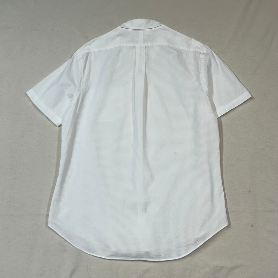 XL) 폴로 랄프로렌 화이트 시어서커 반팔 셔츠 상품이미지5