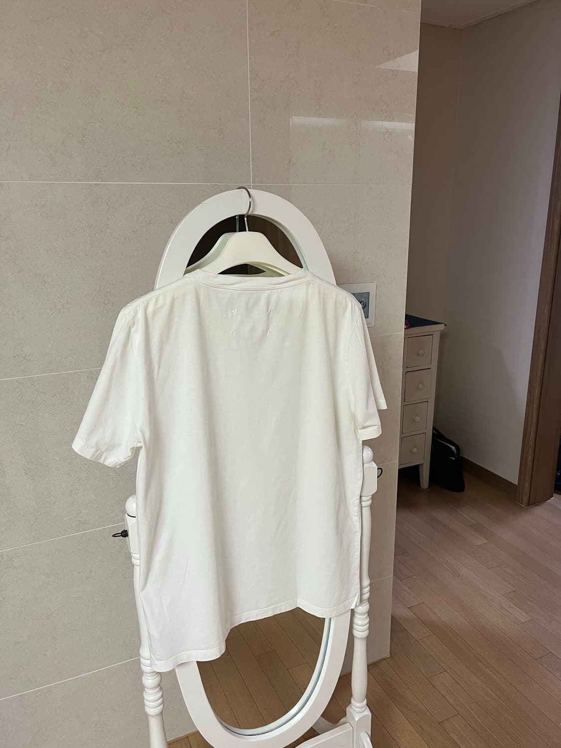 마르지엘라 반팔 티셔츠(화이트,민트) xl 상품이미지3