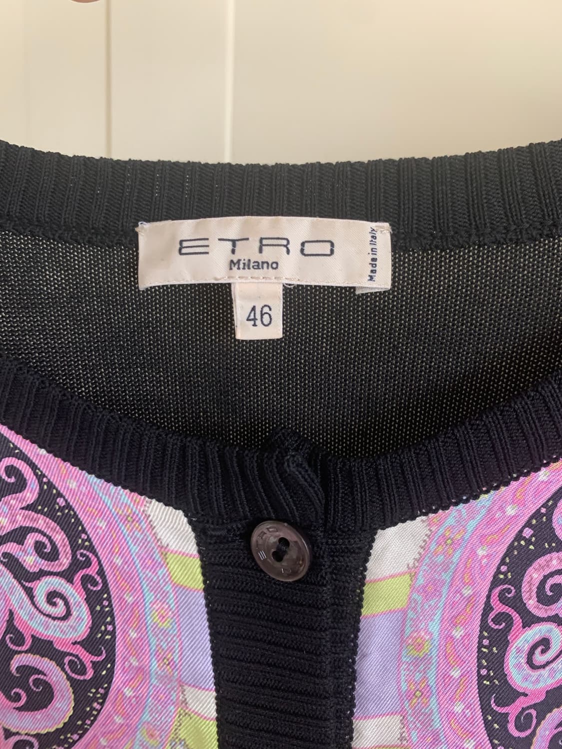 에트로 실크 니트 가디건 정품 상품이미지5