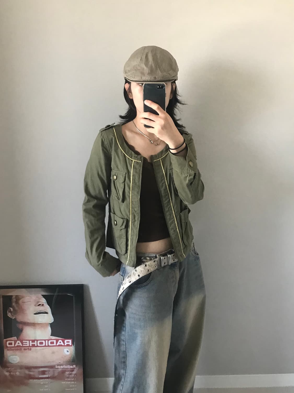 JPN 포켓 카키 자켓 상품이미지2