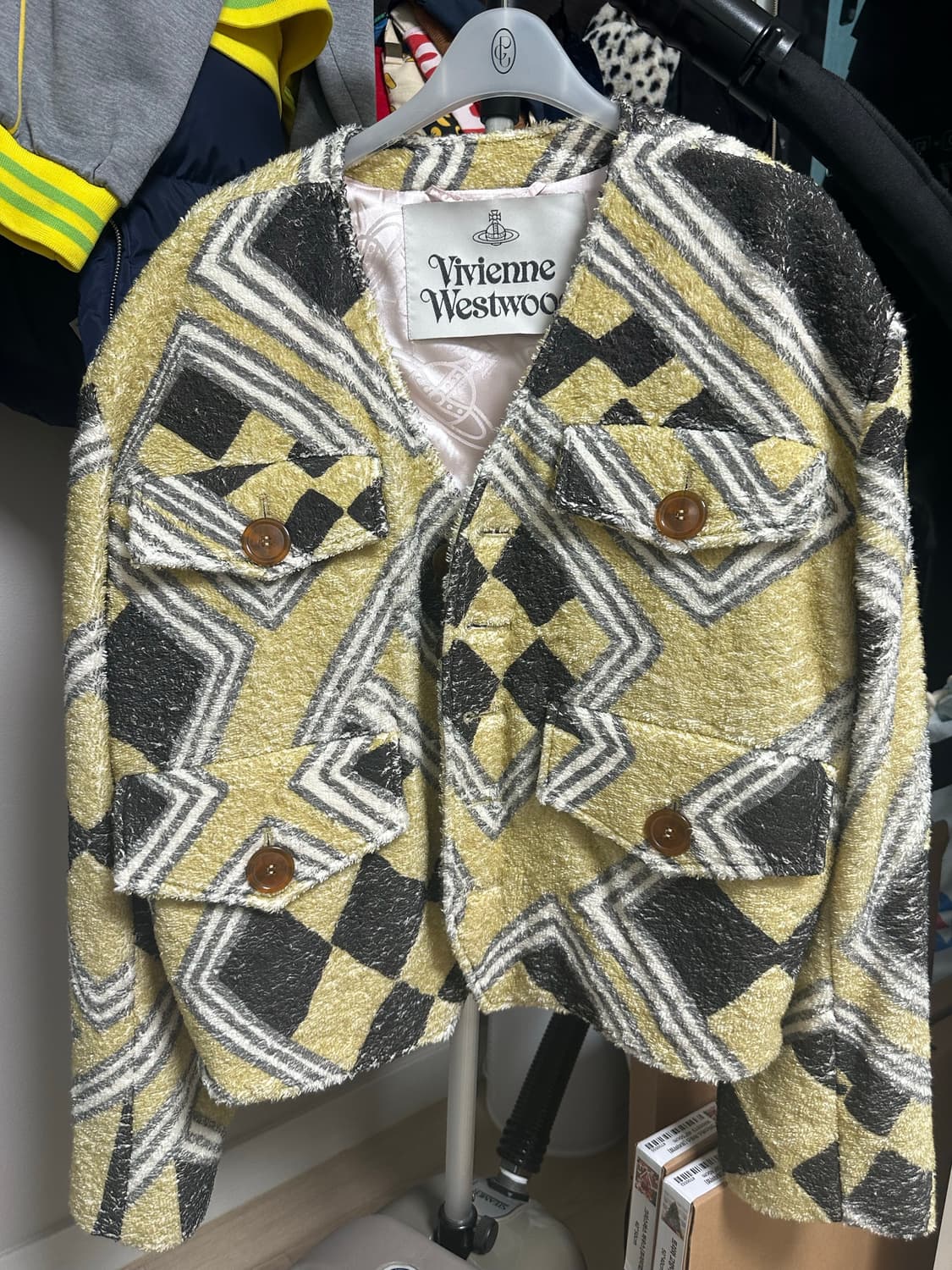비비안웨스트우드 트위드자켓  상품이미지1