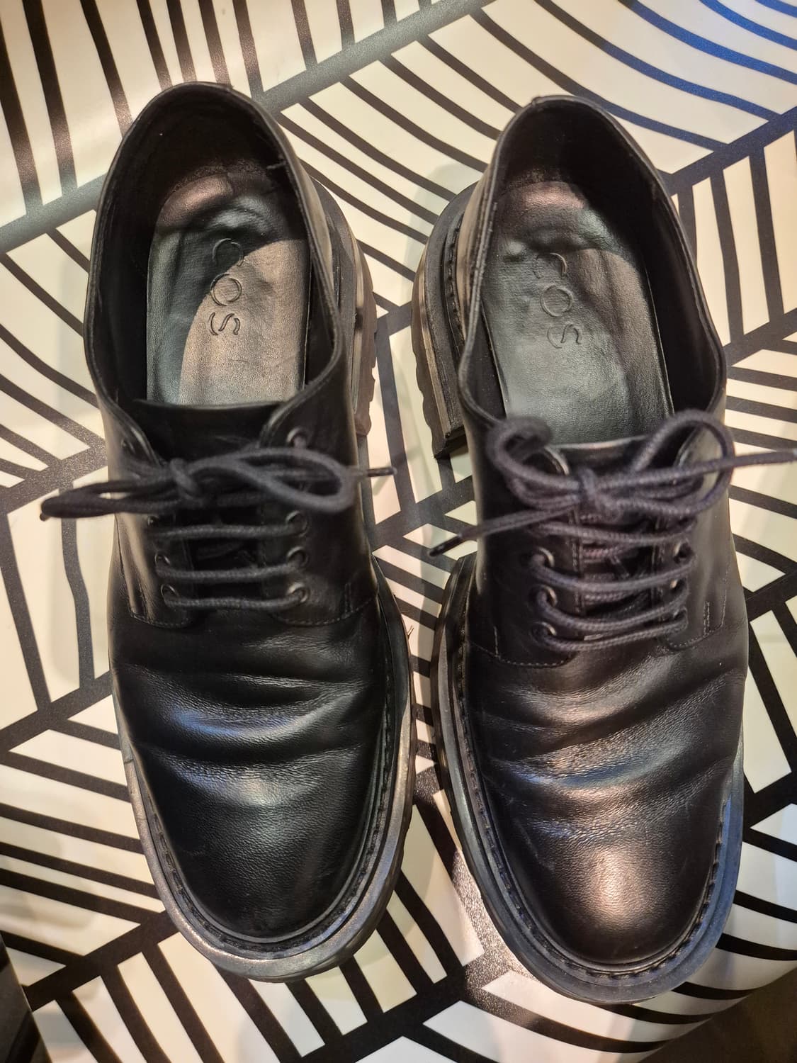 코스 더비 슈즈 38 판매합니다 상품이미지1