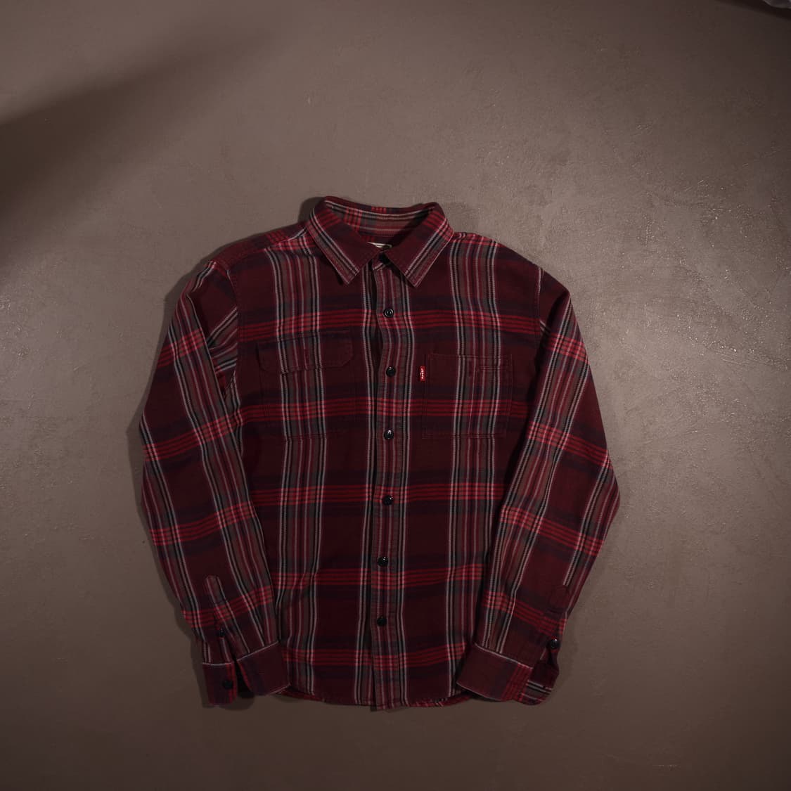 리바이스 플란넬 체크셔츠 C499 상품이미지1