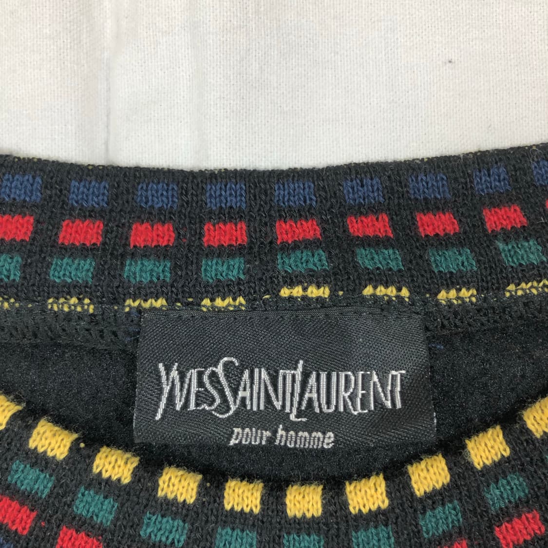 90s 입생로랑 ysl 후리스 플리스 맨투맨 상품이미지6