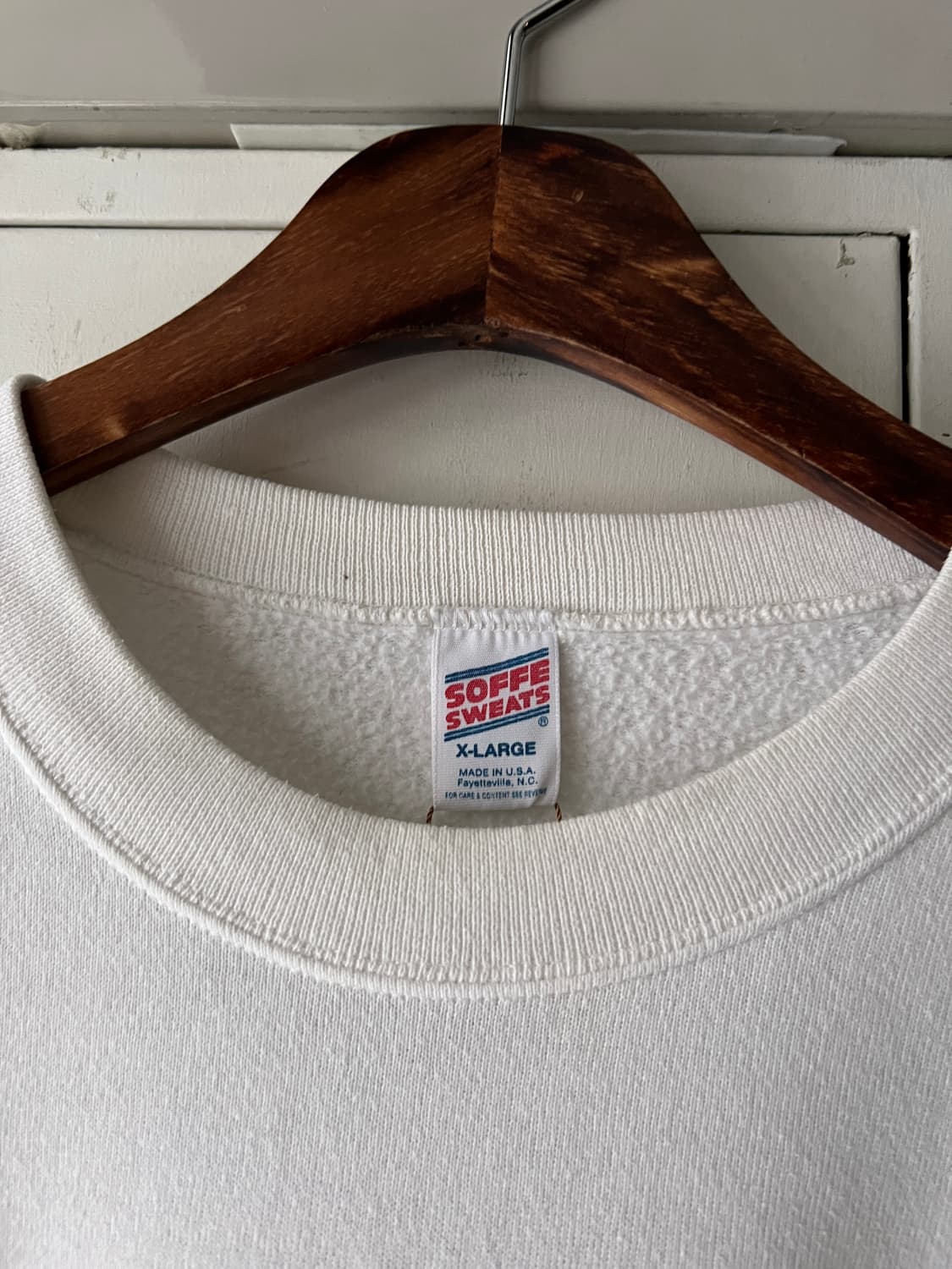 [XL]90's U.S MARINE SISTERS 화이트 스웻셔츠 상품이미지3