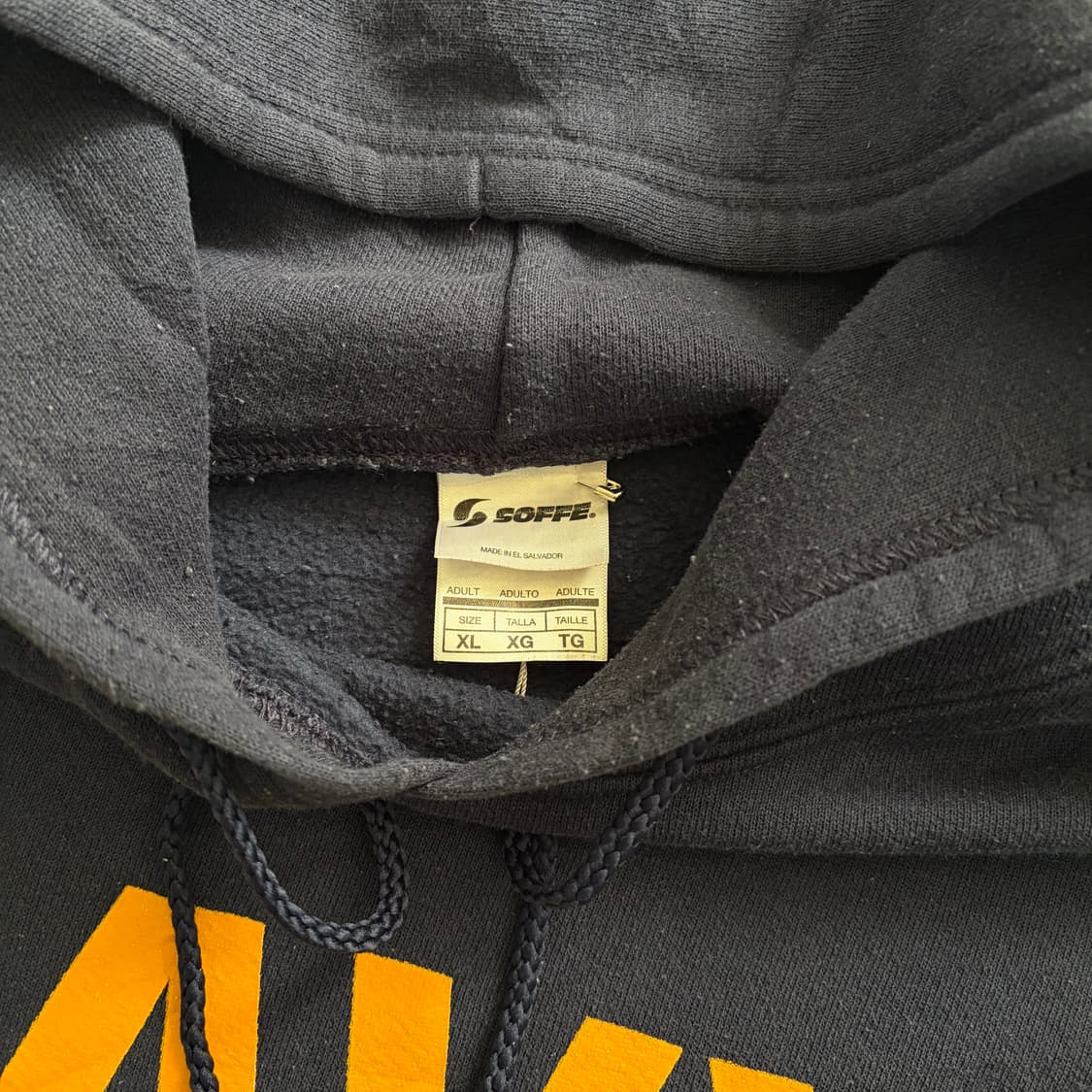 US NAVY OG 미해군 빈티지 후드티 XL 상품이미지5