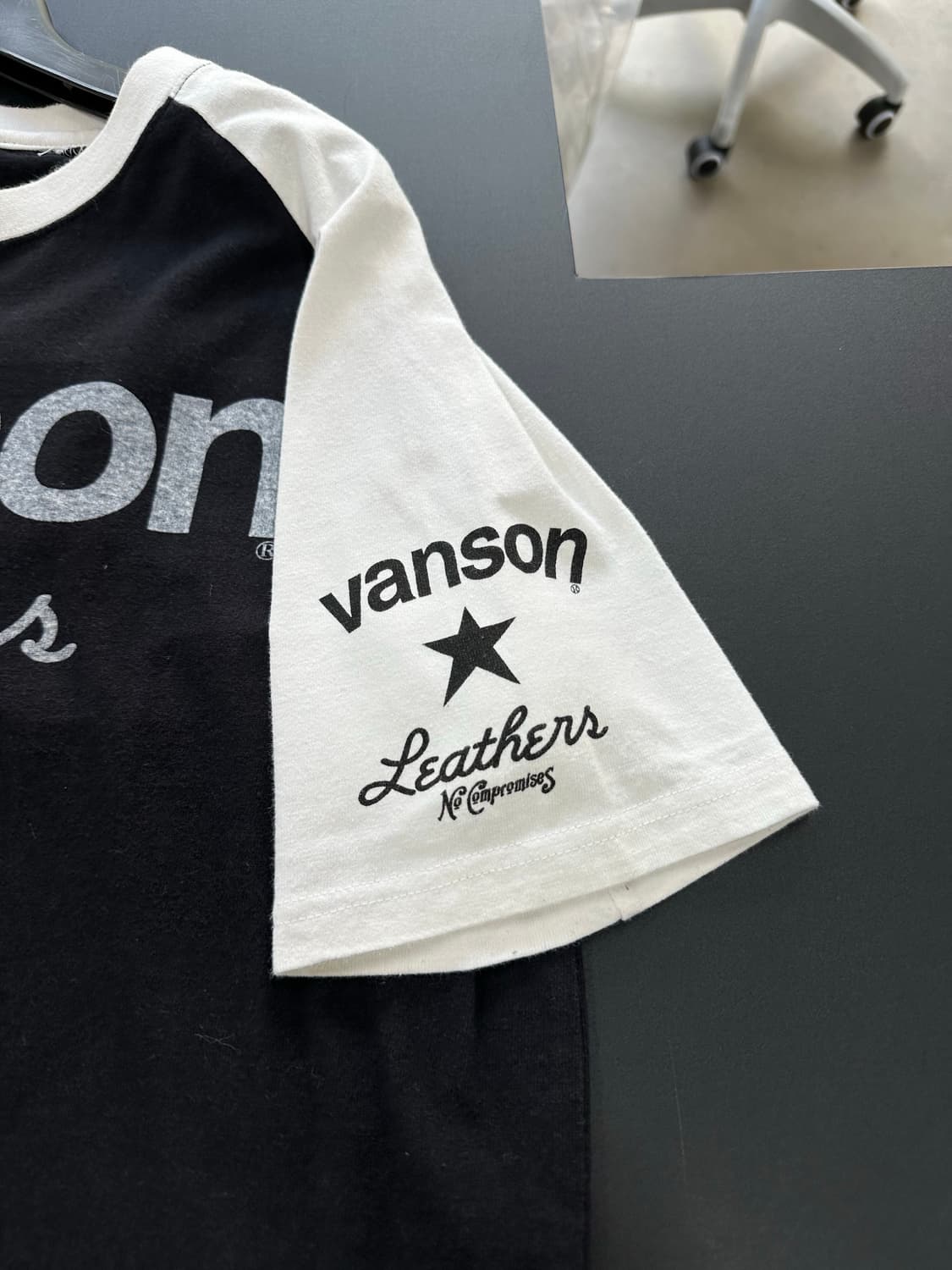 벤슨 스타 951브로드웨이 레터링 래글런 반팔티 상품이미지7