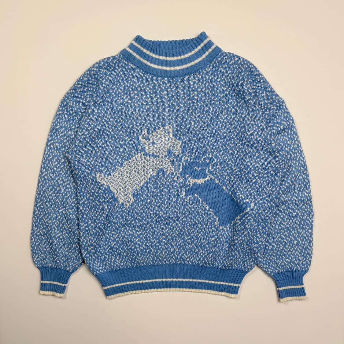 Coco-Loco vintage graphic sweater knit 상품이미지2