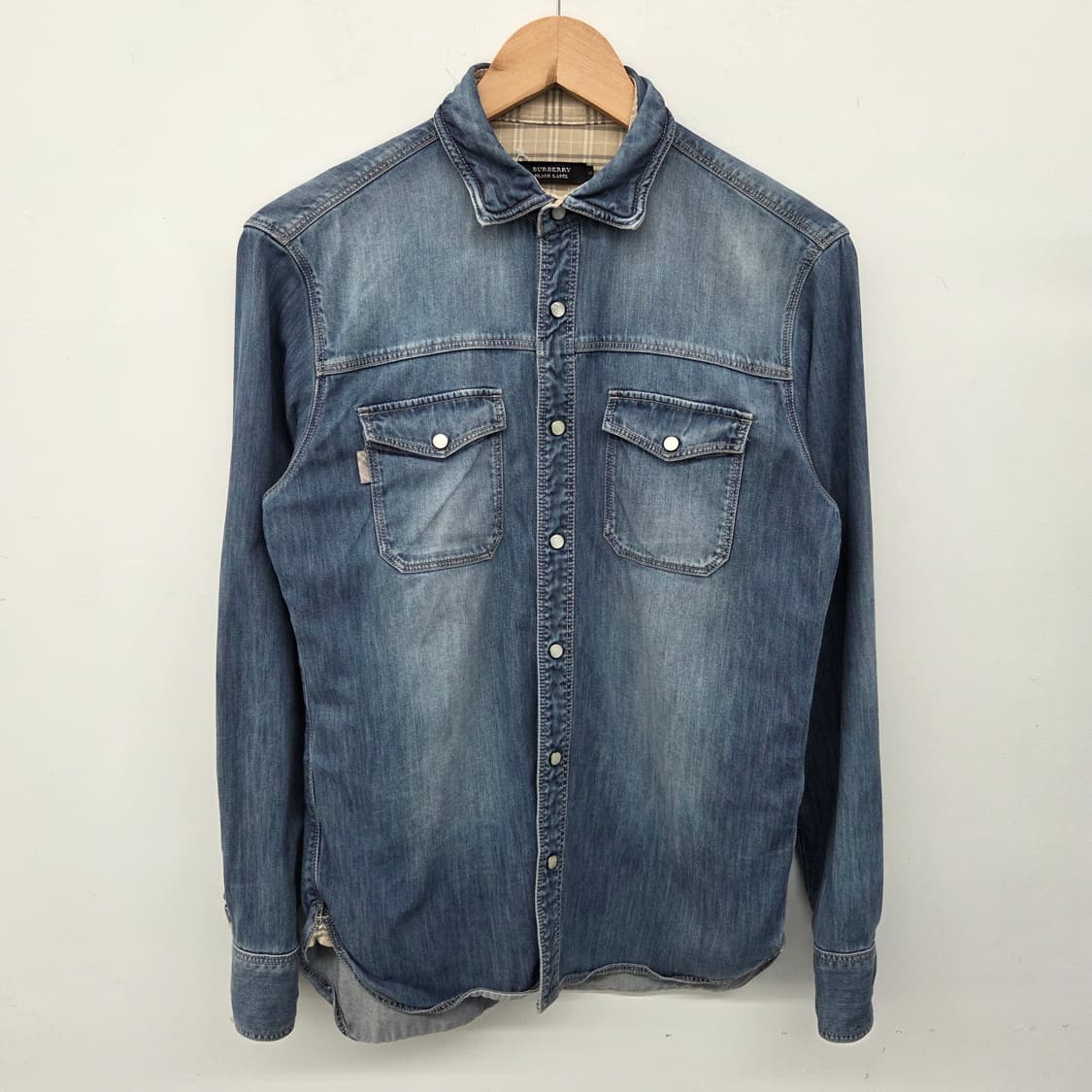 버버리 데님 셔츠 여m 상품이미지2