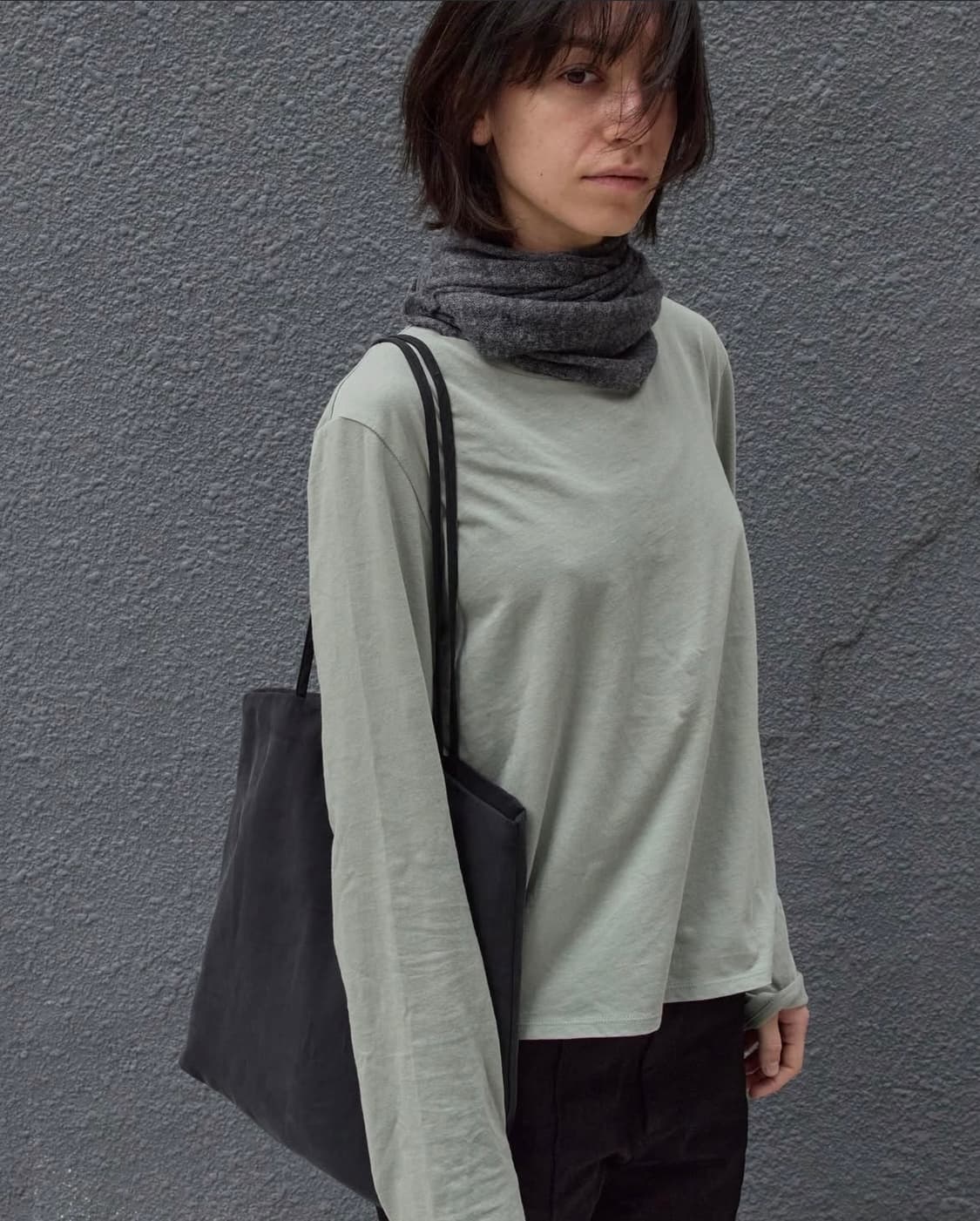 머듈 롱스카프 그레이  상품이미지1