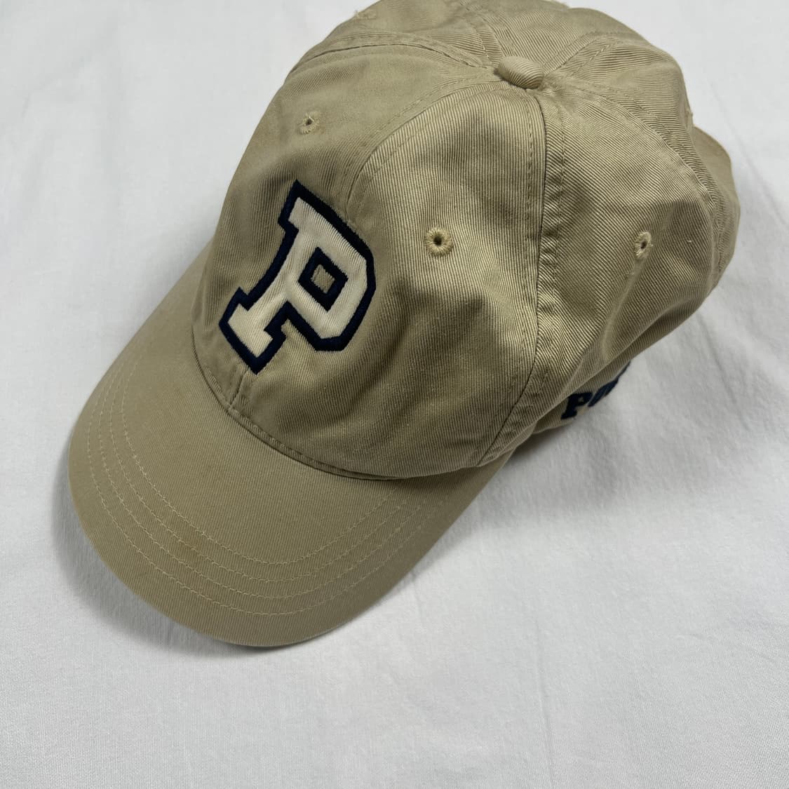 90‘s 폴로스포츠 polo sport p 로고 스트랩 볼캡 모자 상품이미지2