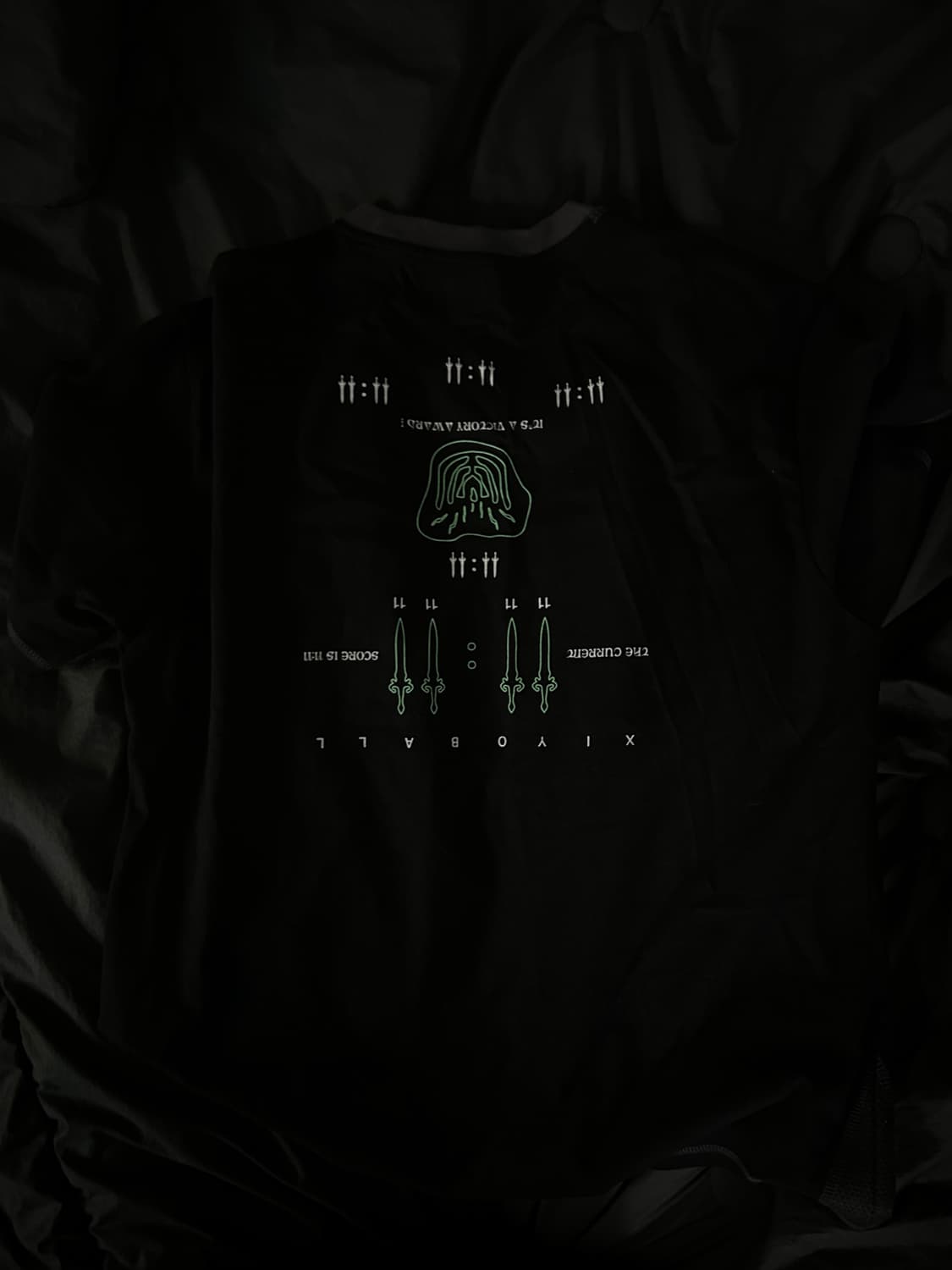 [2]XIYOBALL eleven points tee black 상품이미지3