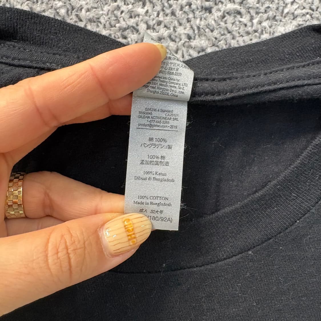 XL 길단 강아지 그래픽 반팔 티셔츠 0416J 상품이미지4