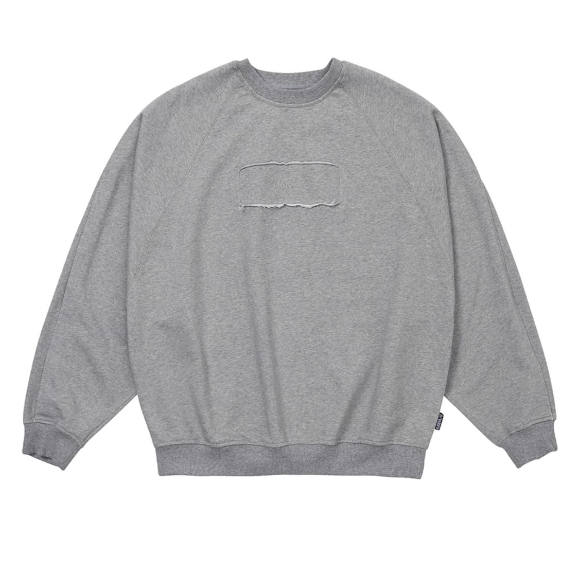 아조바이아조 베트윙 맨투맨 그레이 XL  상품이미지1