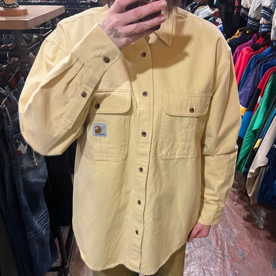 [HI] 킬하트 셔츠 옐로우  상품이미지2