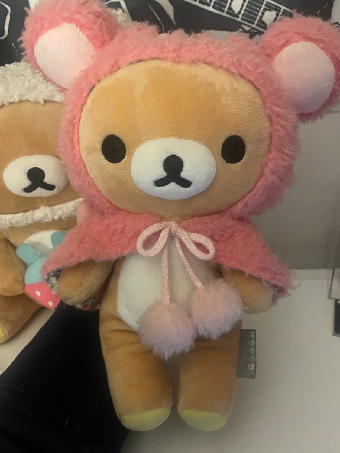 리락쿠마 다람쥐 폼폼망토 인형 상품이미지1