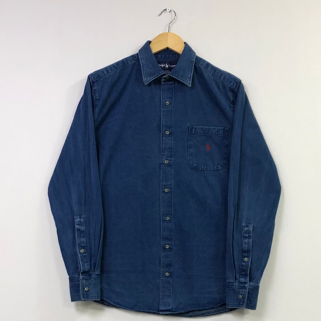 L 폴로 데님 셔츠 상품이미지2