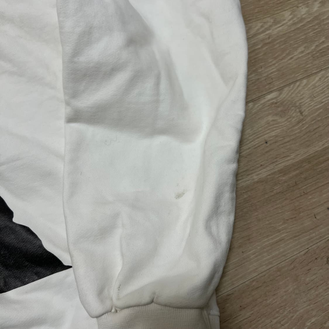 아크메드라비 베이비 빅프린팅 레터링 후드 티셔츠 [화이트] 2사이즈 상품이미지9